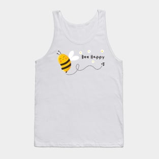 Bee Happy :) Tank Top